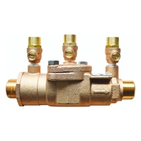 Double Check Valve Brass MI x MI Lead Free 007 Watts 32 mm (1 1/4")