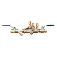 Reduced Pressure Zone Device Brass with Lockable Ball Valves & Strainer Lead Free 009 Watts 32 mm (1 1/4")