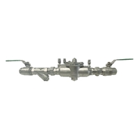 Reduced Pressure Zone Device Stainless Steel with Lockable Ball Valves, Strainer & Unions 009 Watts 50 mm (2")