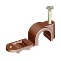 Quick Clip cop Brown 3/4" M-Tek Scr