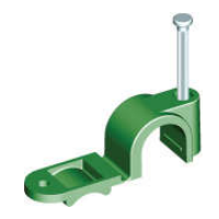 Quick Clip Lag Cop Green 1/2" Mas Nail
