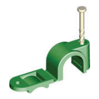 Quick Clip Lag Cop Green 1/2" Twist Nail