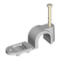 Quick Clip PB Grey 22mm Twist Nail