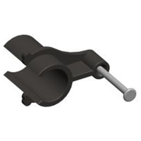 Stud Clip PEX Black 16mm Mas Nail