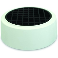 DT Surround Flat Grate White 100mm