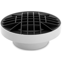 DWV F/Collar & Domed Grate Male 100mm