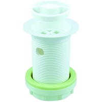 Plug & Waste Ext w-OF 40x90mm White