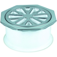Plas-fin Waste Oct SS 100mm