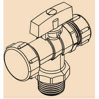 Tri-Tec Valve Male Chrome