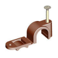 1/2" Timber Scr Quick Clip cop Brown 