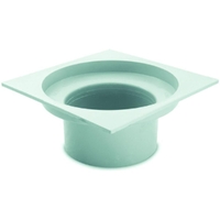 DWV Square Finishing Collar Male 100mm
