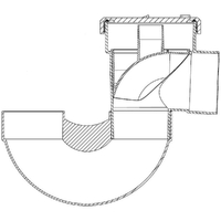 DWV IO Disconnector Trap 100mm