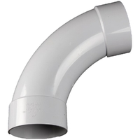 DWV Bend Long Radius 100 x 88D F&F Plain