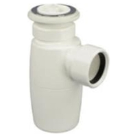 40 Plug & Waste Bottle Trap Wh