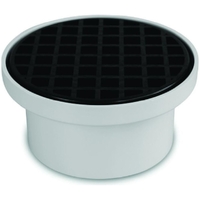 DWV F/Collar & Flat Grate Female 150mm