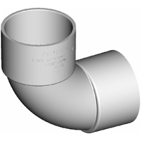 DWV Bend 40 X 88D F&F Plain DWVF0054