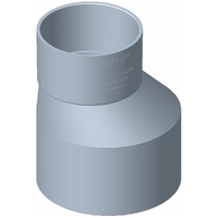 DWV Level Invert Taper 80 X 50mm DWVF0388