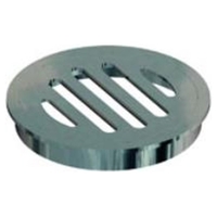 Stubby Floor Grate S/Steel Rnd 80mm