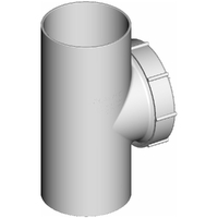 DWV HD IO Pipe 100mm M-M