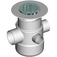 Floor Waste Gully Kit Rd Grate 65mm