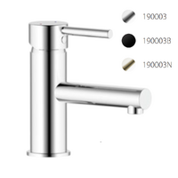 BELLINO BASIN MIXER STRAIGHT OUTLET WELS 4 STAR M/B