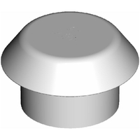 DWV Vent Cowl Water & Insect Proof 150mm