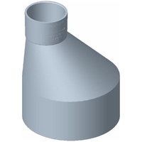 DWV Level Invert Taper 100 X 40mm DWVF0390