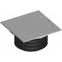 DWV F/Fin BTS Square 100mm