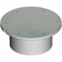 DWV Bolted Trap Screw 316 S/S Cover Male 100mm
