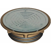 VFW Br Solid N/S 316 S/S Cover HDPE 110mm