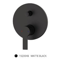 LUCCA WALL MIXER WITH DIVERTER M/B