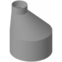 DWV Level Invert Taper 300 X 100mm LITSEW300X100