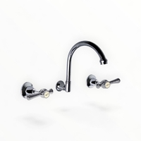 Whitehall Lever Wall Sink Set Anti Vandal Ceramic Disc LF