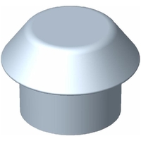 DWV Vent Cowl Water & Insect Proof 65mm