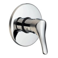Whitehall Shower Wall Mixer Tap Chrome Plated