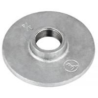 20mm Flange Round Undrilled Galv