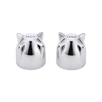 METAL BOOSTER HANDLE AND BUTTON C/P (1 PR)