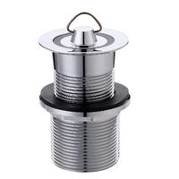 32mm X 80mm Deluxe Plug And Waste No Overflow C/P 