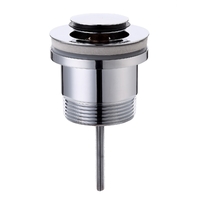 40mm X 50mm Pop Up Plug And Waste (Small Plug And Long Screw) C/P 