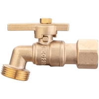 LF 15mm FI LEVER HOSE COCK (1/2") BR