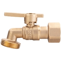 LF 20mm FI LEVER HOSE COCK (3/4") BR
