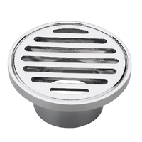 80mm X 50mm Round FLoor Grate Tapered C/P