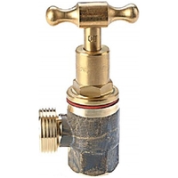 LF 15mm x 20mm WASHING MACHINE COCK (1/2" x 3/4") C/P