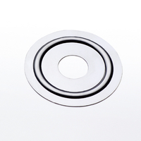 #0 Cover Plate For 15mm (1/2") Bsp X Flat S/S (50 Per Pkt)