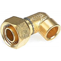 LF 20mm OD x 20mm FI #63 BENT UNION CONNECTOR (3/4" OD x 3/4" FI)