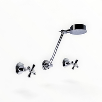 Old Kent Shower Set Chrome Plated LF
