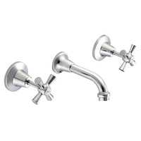 Old Kent Bath Set Chrome Plated