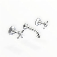 Old Kent Bath Set Chrome Plated LF