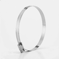 170-190mm Hose Clamp S/S (5 Per Pkt)