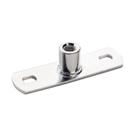 M10 Female Centre Mounting Plate Gal (20 Per Pkt)